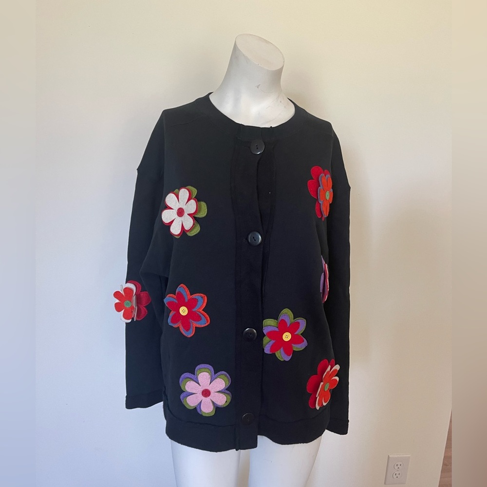 Lighthouse Apparel 3D Floral Cardigan
